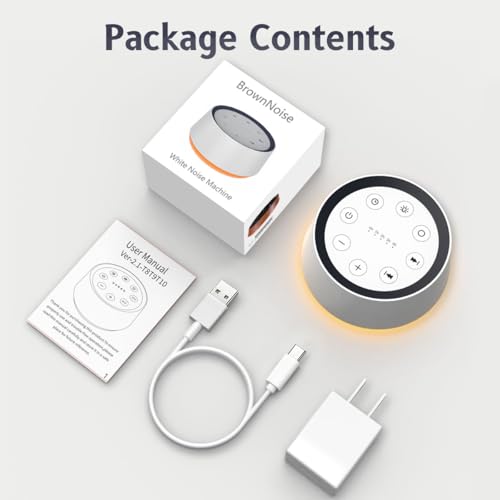 BrownNoise Simple Sound Machine with Night Light—No App Required — view 7