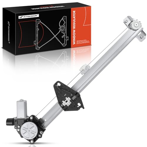 A-Premium Front Driver Side Power Window Regulator with Motor (6-Pin)