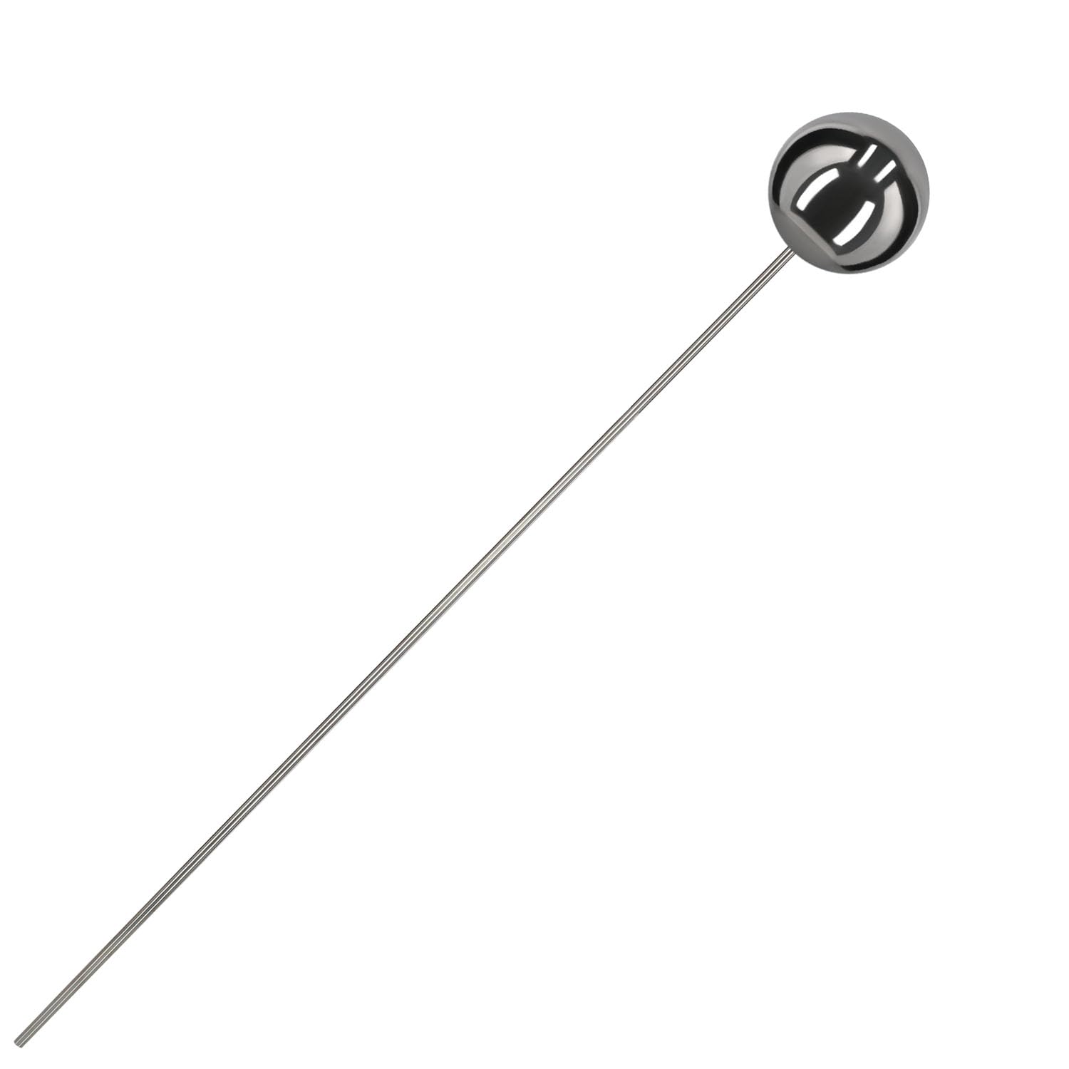 KOTARBAU® Garden Stake Ball with Stake Length 101 cm Diameter 10 cm Garden Ball with Rod Garden Stake Stainless Steel for Outdoor Use Mirror Effect Mirror Ball Made of Stainless Steel
