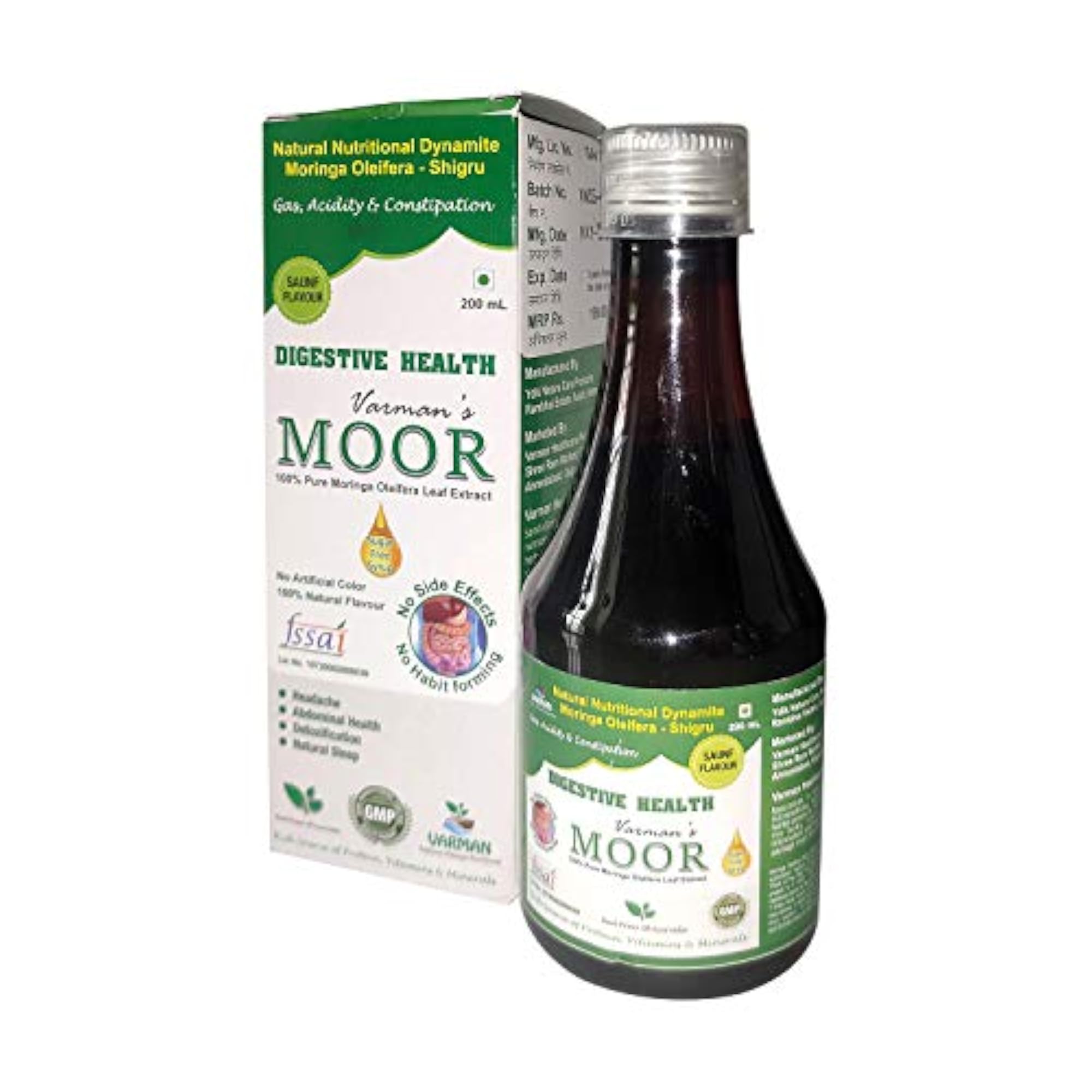 Varman's Moor Digestive Health Syrup - 200 Ml