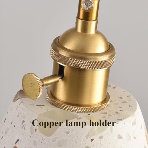 Luminaire pendentif en marbre naturel et terrazzo haut de gamme - 5