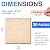 18 Pack Basswood Sheets 12"x12"x1/8" for Crafts, Unfinished Wood, Basswood Craft Wood Board Perfect for DIY Ornaments and Models Drawing Painting Engraving Wood Burning and Laser Cutting.