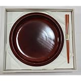 飛騨高山 春慶塗 お盆 箸 セット 天然木 トレー お盆 漆塗り 漆器 菓子盆