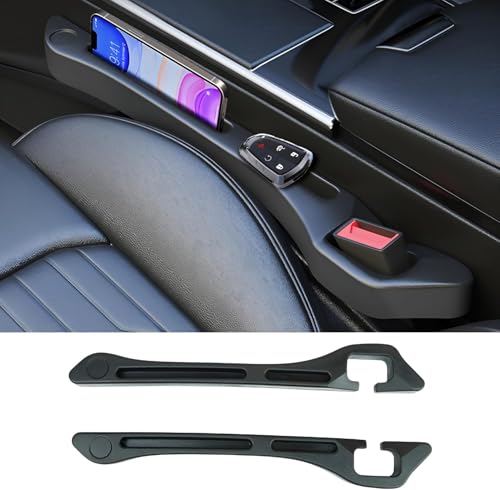 2 Pezzi Riempitivo Sedili Auto per Audi A1 A1 S-Line A1 Sportback A1 S A2 A3 S-Line A3 8P 8V A3 1995-2024, Riempimento Sedile Strisce Prova di Perdita Gap Filler Gap Seggiolino Accessori,B