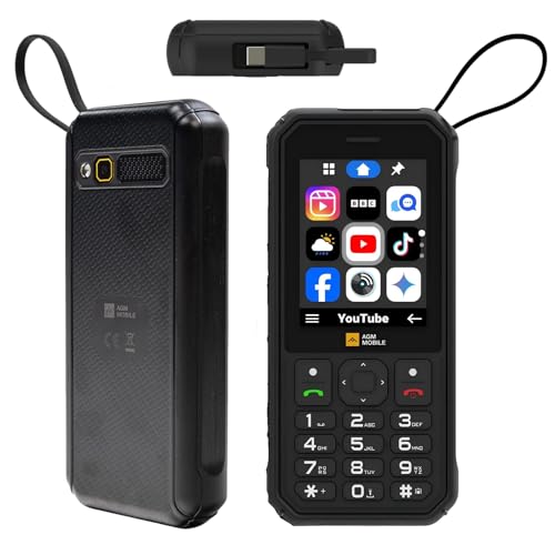 Câble de secours intégré et téléphone 4G tout-terrain pour rester connecté partout
