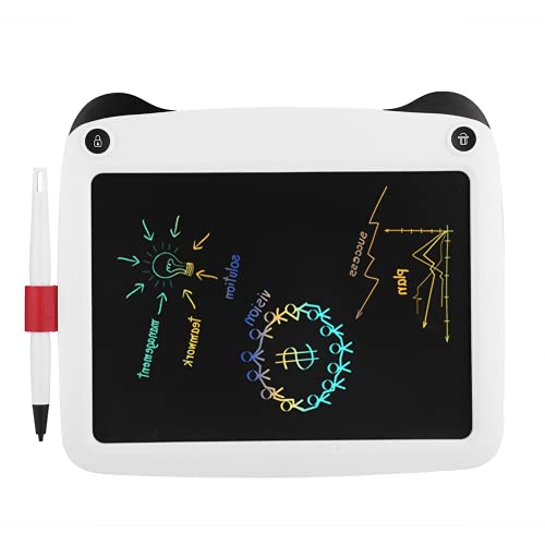 Electronic Notepad, 9-inch Notepad Writing Board Durable Smooth for Writing for Outdoor(White)