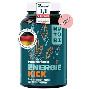 Nutori Magnesiumcitrat 300mg 120 Kapseln