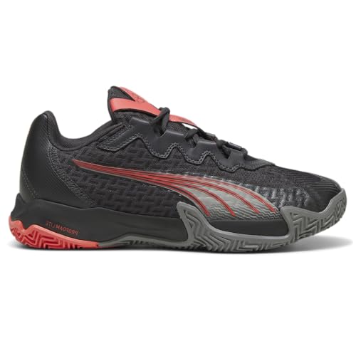 PUMA Mens Nova Elite Court Pickleball Pickleball Sneakers Shoes - Grey - Size 7.5 M