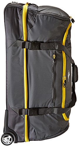 High Sierra Sportour Drop-Bottom Wheeled Duffel Bag, Mercury Sunflower, 28-Inch