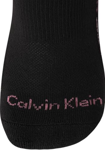 Image of Calvin Klein Womens No Show Socks - 12 Pack Lightweight Cushioned Athletic Tab Low Cut Running Socks for Women