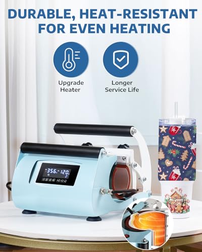Machine de presse à chaleur double OFFNOVA sublimation gourde 40 oz - 6