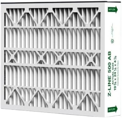 Miniatura 7 de Glasfloss ZL 20x25x5 MERV 10 Filtro de aire de repuesto para Trion Air Bear. Paquete de 2. Tamaño exacto 24-14 x 19-34 x 4-78