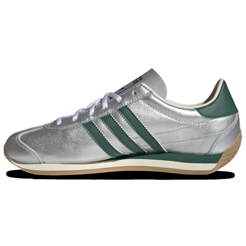 adidas Womens Country Og Metallic Sneakers Shoes Casual - Silver2