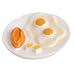 Ruilogod Żywica gospodarstwa domowego Kuchnia Lodówka Płyta W Kształcie Kształcie Egg Egg Kolekcja Dekoracyjne Magnes Naklejki