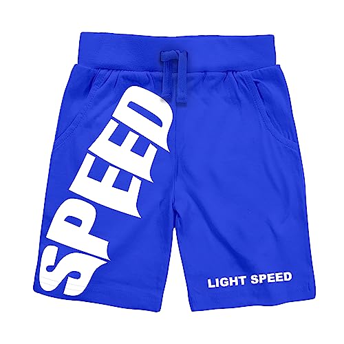 Image of KYDA KIDS 100% Cotton Printed Shorts for Boys and Girls - Regular Fit Multicolor Shorts for Unisex (Pack of 3)