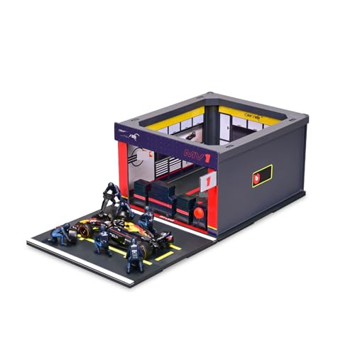 Modelo de Auto de Carreras F1 RB20 1/43 con Figuras miniatura 6