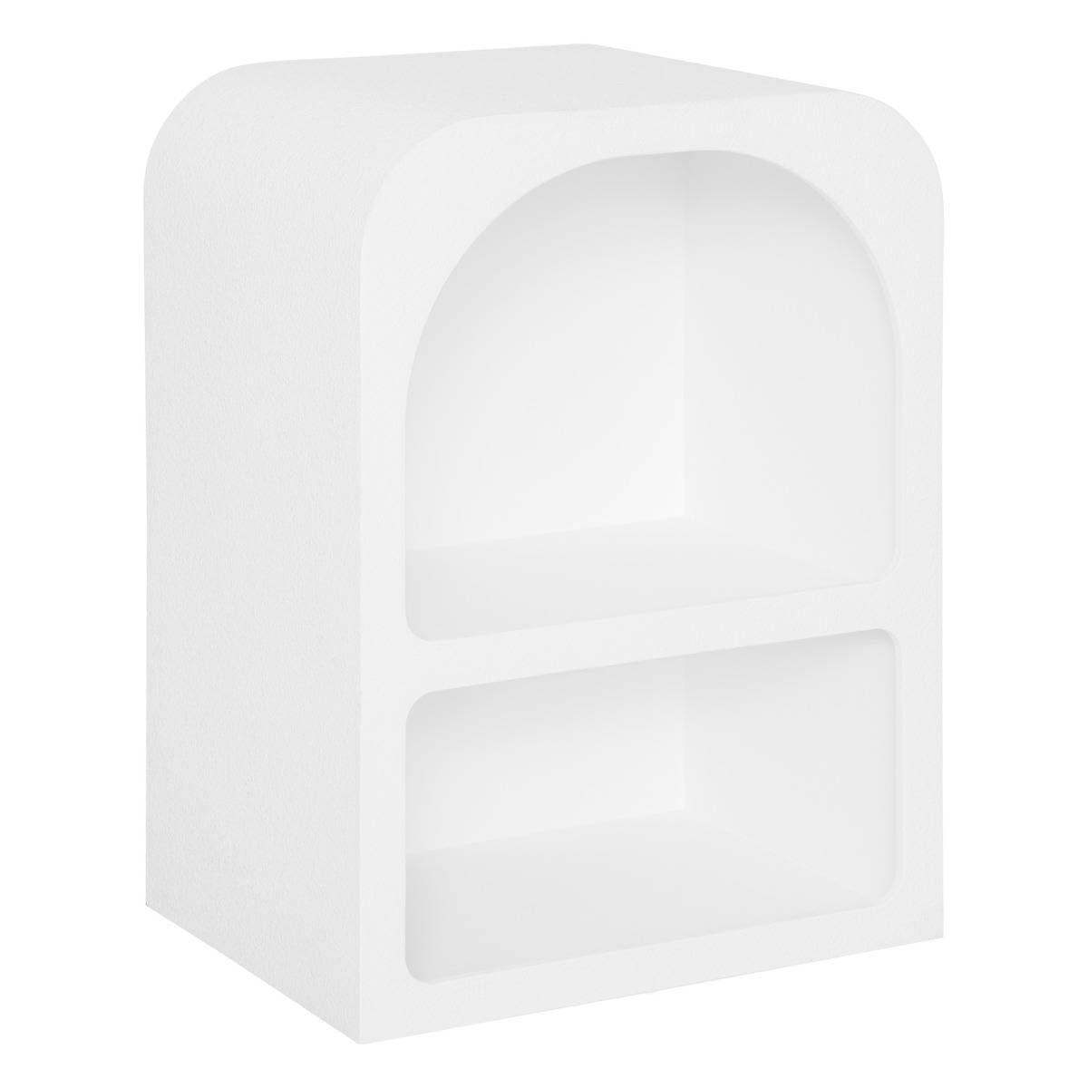 Atmosphera - Table de Chevet soleya h55cm Blanc