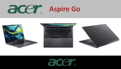 Image of Acer Aspire 15-Inch Student & Business Laptop, IPS WUXGA (Intel i5-1334U, 16GB DDR5, 512GB PCIe SSD, Intel UHD Graphics, WiFi 6, Webcam, Bluetooth 5.1, Win 11 Pro) with DKZ USB Port Expander