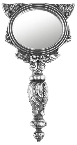 Alchemy Gothic Cat Hand Mirror