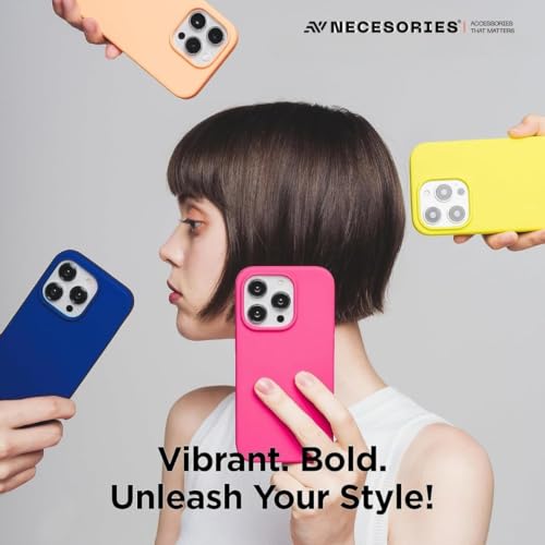 Image of Liquid Silicone Case Compatible for iPhone 15 White | Slim Back Cover | Soft Touch Bumper | Shockproof Drop Protection | Microfiber Cloth Inside | Sleek Solid Design