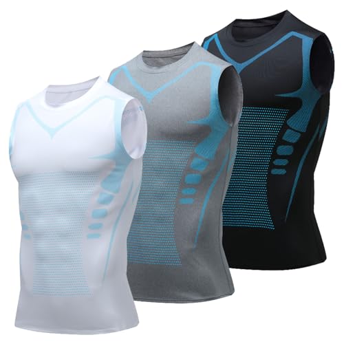 3Pc Ironfit Compression Shirt, Ironfit V2 | Feel The Power of Confidence, Energy & Strength