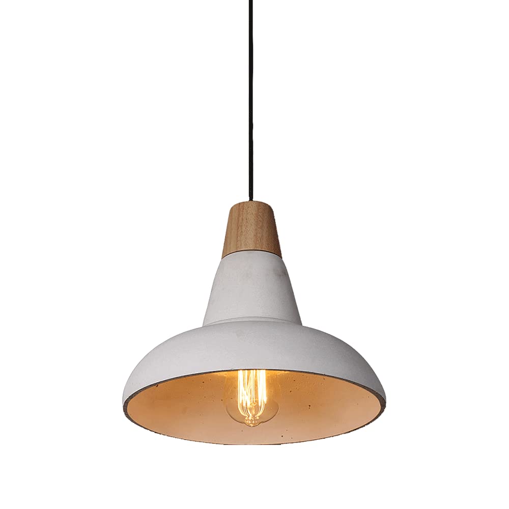 Suspension luminaire en béton premium style rétro industriel chic pour décoration intérieure