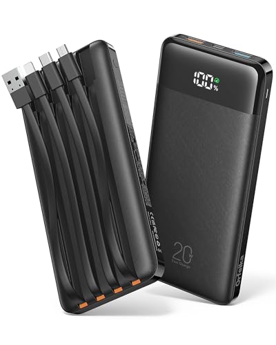 Orfeika Power Bank 20000mAh, PD 20W Powerbank mit Schnellladefunktion – Ansicht 1