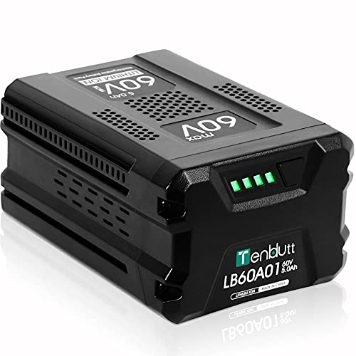 【Upgrade for Greenworks 60V】 5.0Ah Replacement Battery for Greenworks PRO 60V Max Lithium Ion Battery LB60A03 LB60A02 LB60A00 Cordless Power Toolt Battery(NOT for Greenworks 80V/Powerworks)