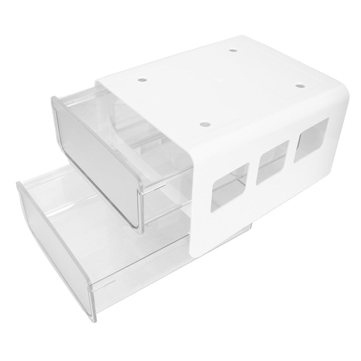Boîte de rangement sous bureau pour organiser la chambre d'étudiant ou le télétravail