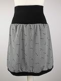 pumprock schnittmuster  Rock Libelle grau