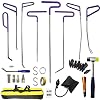 Rods Dent Removal Kit, 30 Pcs Paintless Dent Repair Rods, Special Manganese Steel, Professional Hail Dent Removal Tool for Minor Dents, Door Dings and Hail Damage