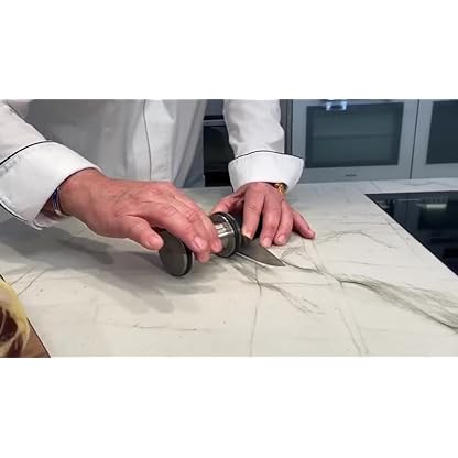 Seecode Edelstahl Diamant Rollschleifer mit Magnet Schleiflehre, Messerschärfer mit neuer Diamantschleifscheibe… – Bild 8
