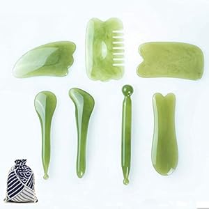 YUYONGTANG 7 Pieces Gua Sha Scrapin...