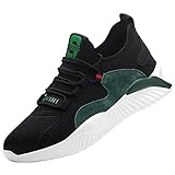  Scarpe Antinfortunistiche Uomo Donna S3 Estive Scarpe da Lavoro con Punta in Acciaio Ultraleggeri Traspiranti