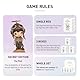 POP MART Hirono Le Petit Prince Series Figures Anime Actionfiguren Sammelfiguren Sammler Kunstspielzeug Spielzeug Figuren Geschenk 1Piece
