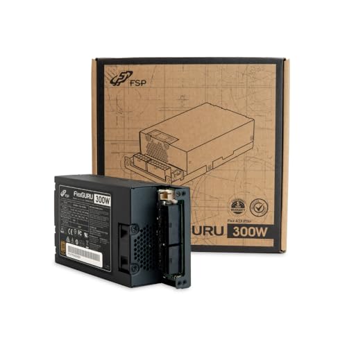FSP FlexGURU �d���AFlex ATX 300W�A80 Plus Gold�A�t�����W�����[�A5�N�ۏ� (FSP300-57FCB)