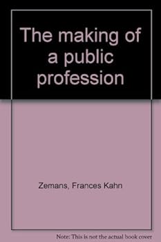 Paperback The making of a public profession Book