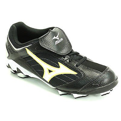 black and yellow softball cleats