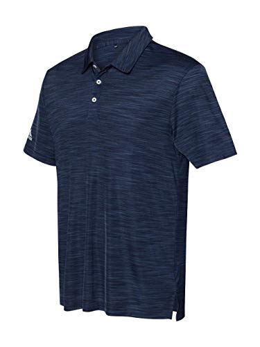 Maillot polo Adidas A402 haut de gamme tissu melange bleu 4XL