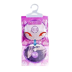 Moisture-Proof Mildewproof Desiccant Moisture Absorber Lavender Scented Hanging Dehumidifier Bag for Home Bedroom Wardrobe Closet Drying Agent Dehumidification Bag'$