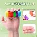 ASIOWELY Detachable Magnetic Little Ouchies Pain Fidget Toys,Spiky Pain Stim Fidget Sensory Toys for Adults Stress Relief,Valentines Day Gifts for Men Woman Quiet Fidgets Grippie Toy Office Workers