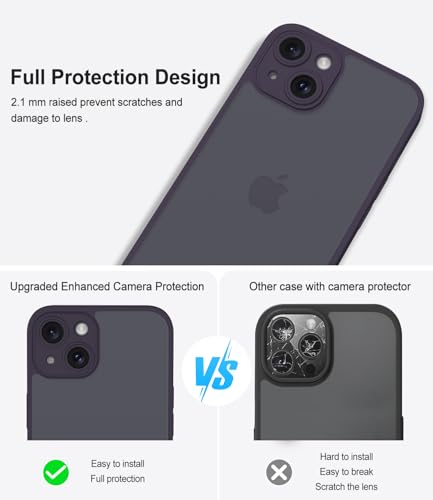 Mootobo for iPhone 15 Case with Camera Lens Full Cover Protection - Image 3