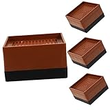 BUTIFULSIC ベッド 4個 家具マット ライザーブロック ベッドライザー マットレスリフト カウチライザー デスクレイザーブロック カウチリフター スーツ 重い ベッドの脚 プラスチック