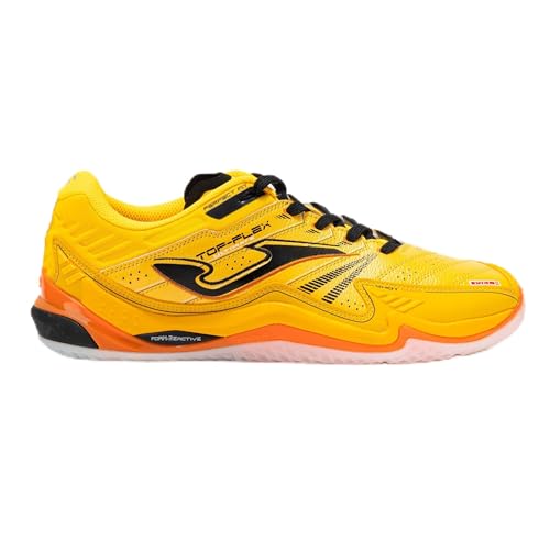 Joma Chaussures de sport, 39-46 EU - Haute performance et résistance - Top Flex, Orange Saffron, 44 EU Estrecho