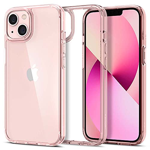 Image of Spigen for iPhone 13 Mini Case, Ultra Hybrid [No Magnet Ring][Anti-Yellowing] - Rose Crystal