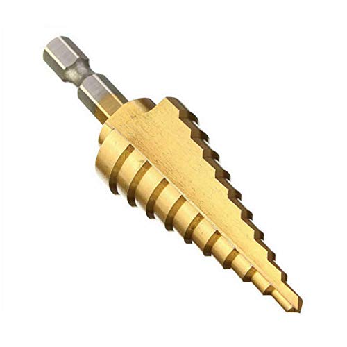 Hex Shank Step Cone Drill Bit Premium Coated Step Drill Bits