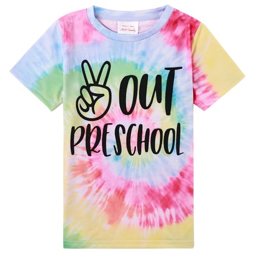 Image of Preschool Graduation Shirt for Kids Pre-K Grad Gifts for Girls Boys T-Shirt Top