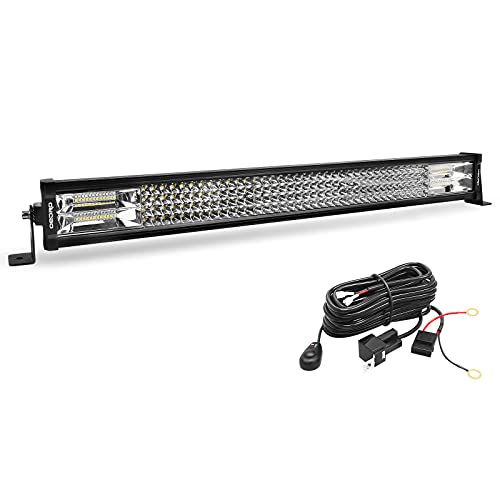 Image of OEDRO 30 Inch LED Light Bar Quad-Rows Spot Flood Combo 768W 53760LM