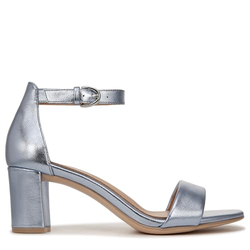 Naturalizer Womens Vera Sandal Light Blue Metallic Leather 10 M by Naturalizer - Used condition - Image 6