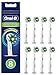 Oral-B CrossAction Aufsteckbürsten mit CleanMaximiser-Borsten für ganzheitliche Mundreinigung, 8 Stück
